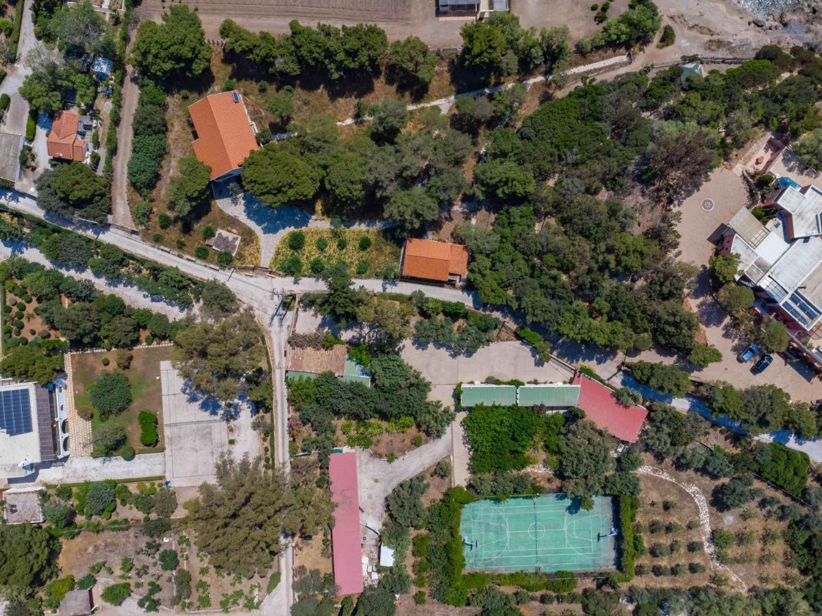 סוניו Black Diamond Beachfront Pool Villa Pasithea In Sounio, Athens מראה חיצוני תמונה