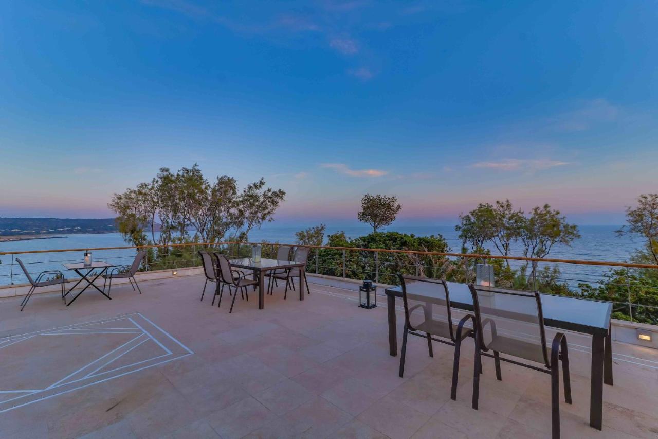 סוניו Black Diamond Beachfront Pool Villa Pasithea In Sounio, Athens מראה חיצוני תמונה